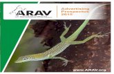 Advertising Prospectus 2015 - ARAV · 2016-06-27 · Managing Editor of the Journal of Herpetological Medicine and Surgery at dvarble@navc.com or 480-703-4941 or arav.org to submit