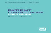 CONTROLLER APP USER GUIDE...JUDE MEDICAL INFINITY DBS SYSTEM Managing your DBS Therapy EANTTI P CONTROLLER APP USER GUIDE The weeks and months following your DBS surgery can be …