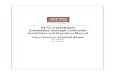 ATTO FastStream Embedded Storage Controller · 3/3/2003  · 1.0 ATTO FastStream Overview The ATTO FastStream SC 8550E and 9000E provide class-leading performance and RAID protection