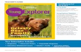 Scout Grizzly Bear Family - National Geographic Society...Grizzly bears are a type of North American brown bear. The average life span of grizzly bears is 25 years. They are large