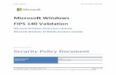 Microsoft Windows FIPS 140 Validation · 3.2.16 CIREVALIDATEIMAGE ... Implemented in Windows Resume (module certificate #3091) to decrypt and restore the encrypted 2. Code Integrity