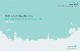 NHS Leeds North CCG Annual Report and Accounts 2015/16… · 2 NHS Leeds North CCG Annual Report and Accounts 2015/16 Contents 4 1.0 Performance Report 4 1.1Chair and Chief Officer’s