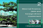 External finance, debt and foreign direct syndicated bank lending to foreign direct investment (FDI)
