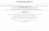 Ethnography · Ethnography published online 7 September 2012 Kerwin Kaye cultivation of agency Rehabilitating the 'drugs lifestyle': Criminal justice, social control, and the ...