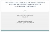 THE IMPACT OF LIQUIDITY ON VALUATION AND CAPITAL … · Societe de la Tour Eiffel First Industrial Realty ST Modwen Properties Plc DIC Asset AG Mack Cali Realty Helical Bar Plc Fastighets
