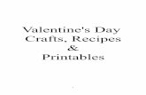 Valentine's Day Crafts, Recipes Printables 2012-02-03آ  Owl Shaped Valentines, Pg. 19 Pop Bottle Valentines,