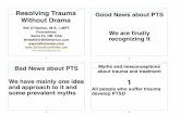 Resolving Trauma 2016 - Welcome to Bill O'Hanlon's ...billohanlon.com/wp-content/uploads/2017/04/Resolving-Trauma-OHa… · Myths and misconceptions about trauma and treatment 2 People