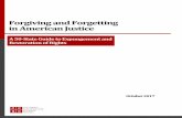 Forgiving and Forgetting in American Justice 102717 Item 3... · expungement, sealing & set-aside authorities 69 Appendix B – 50-state comparison of laws limiting consideration