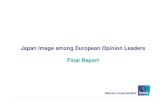 Japan Image among European Opinion Leaders Final Report · Japan Image among European Opinion Leaders MISSION OF JAPAN 3 Statements about Japan Q.1 . For each of the following statements