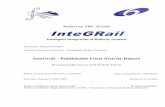 Project no. FP6 - 012526 InteGRail · 2.7. RESULTS ACHIEVED ... 2.10.6. ICOM Demonstrator ... In such context, new products based on InteGRail and existing products adapted using