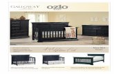 collection - Ozlo BabyThe innovative 4 in 1 design of the Convertible Crib is sturdy and converts easily to a Toddler Bed, Daybed and Full-Size Bed. Galloway 4 In1 Convertible Crib