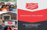 Meeting the Need - The Salvation Army of Austinsalvationarmyaustin.org/wp-content/uploads/sites/6/...Evangeline Booth was promoted to glory (died) in 1950. Her passion for “doing