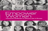 Empower Women: Facing the Challenge of Tobacco Use in Europe · The Regional Office for Europe of the World Health Organization welcomes requests for permission to reproduce or translate