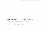 avast! antivirusdownload513.avast.com/files/manuals/user-manual-home-por.pdf · 2018-12-01 · avast! antivirus . Home Edition 4.8 – Manual de Utilizador. 6 . Características chave