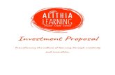 Investment Proposal - Alithia Learningalithialearning.org.au/wp...Investment-Proposal... · Alithia Learning Investment Proposal 1.0 Introduction The Alithia Learning Space is a learning