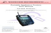 WAVECOM INSTRUMENTS Pty Ltd - Portable Appliance Testers...Pty Ltd Portable Appliance Testers User Manual TnT ELB G4-Series Australian Designed & Manufactured to comply with testing