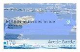 MARIN activities in ice V2 · 2015-11-12 · SAMSAM S’S NEEDS Ice knowledge to define design conditions Knowledge of necessary and relevant ingredients wrtw.r.t. ice loads In‐service