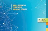 SMALL BUSINESS ECOSYSTEM SARASOTA COUNTY · ThE SMALL BUSINESS ECOSYSTEM This booklet is intended to guide companies through the landscape of business assistance that exists in Sarasota