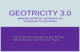 GEOTRICITY 3.0 BRINGING GEOMETRY, GEOGRAPHY and …...OUR COMMUNITY WALK -irregular/different polygons and angles; circles, triangles, square, trapezoids -some of the intersections