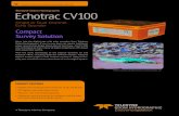 Teledyne Odom Hydrographic Echotrac CV100€¦ · Single Channel Configuration1 High: 100kHz-750kHz (manual tuning in 1-kHz steps) Low: 3.5kHz-50kHz (manual tuning in 1-kHz steps)