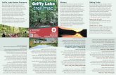 Griffy Lake History Hiking Trails trail map Lake... · Griffy Lake when the boathouse is open. Camping —Camping, ground fires, and overnight parking are not permitted at Griffy