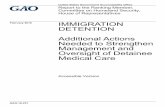 GAO-16-231 Accessible Version, Immigration Detention ...Appendix VII: Accessible Data 66 Page ii GAO-16-231 Immigration Detention Care Agency Comment Letter 66 Data Tables/Accessible
