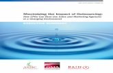 Maximizing the Impact of Outsourcing · The full report provides more detail and examples on the prevalence, advantages, and disadvantages of outsourcing. RETAIL SELLING AND MERCHANDISING