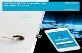 ASSA ABLOY Hospitality Mobile Access - Afro Exports Ltd - hotel … · 2018-11-13 · ASSA ABLOY Hospitality Mobile Access ASSA ABLOY Hospitality (formerly VingCard Elsafe) has been