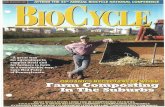 ww.biocycle.net ATTEND THE 34TH ANNUAL BIOCYCLE … · of fertilizer recently jumping to $360 a ton, ... goback to $5,000 fertilizer bills. My bill this year will be under $500. My