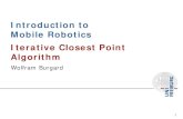 Introduction to Mobile Robotics Iterative Closest Point ...ais.informatik.uni-freiburg.de/teaching/ss17/robotics/slides/18-icp.pdf · Algorithm Introduction to Mobile Robotics Wolfram