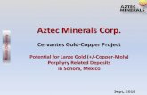 Aztec Minerals Corp.aztecminerals.com/_resources/presentations/... · This presentation contains certain forward-looking statements, ... Majestic Silver, Farallon Mining (purchased