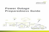 Power Outage Preparedness Guide - Alectra...• Recharge electronic devices. • Reset your clocks, timers, and alarms. • Have electronic medical devices serviced or repaired, if
