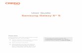 Samsung Galaxy S® 5 - CREDO Mobile · 2018-06-22 · Samsung Galaxy S® 5 Some content in this user guide doesn’t apply to CREDO phones. This includes: o Sprint customer service