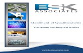 Statement of Qualifications - BSK Associates...GEOTECHNICAL ENGINEERING, ENGINEERING GEOLOGY BSK has provided geotechnical services for more than 50 years and offers in-depth knowledge