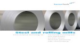 Steel and rolling mills - TECNOVA HT...Steel and rolling mills Inline analytical technology for: · monitoring of pickling bath · acid regeneration · emulsion control · electrolytic