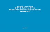 COSIA Land EPA 2015 Mine Site Reclamation Research Report Annual... · COSIA Land EPA 2015 Mine Site Reclamation Research Report 55 this year and he will move into the next phase