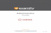 Administrator€¦ · ETTER TEST INTERITY. For assistance, contact your Examity account manager, call 855-EXAMITY, or email support@examity.com Administrator Guide ® BETTER TEST