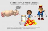 States&of&Consciousness&bhscurtright.weebly.com/.../9/0/9/4909154/consciousness.pdfStates&of&Consciousness& Students in AP Psychology should be able to describe various states of consciousness