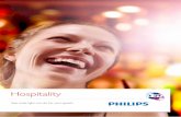 Hospitality - images.philips.comimages.philips.com/is/content/PhilipsConsumer/PDFDownloads/Unit… · 21/04/2015  · The hospitality industry is one of the sectors with the largest