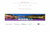 Book of abstracts - SING15 · Book of abstracts. 2. Abstracts of 15th European Meeting on Game Theory (formerly Spain-Italy-Netherlands Meeting on Game Theory { SING15) July 2-4,