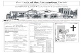 Our Lady of The Assumption Church - Our Lady Of Assumption ...assumptionofmary.ca/bulletin/bulletin/2017/2017-09... · 9/3/2017  · The procession to and from the communion rail