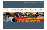 THE END OF THE HINTERLAND - Home | Rights + Resourcesrightsandresources.org/wp-content/exported-pdf/endofthe... · 2019-12-20 · the world at large tremendous opportunity to right