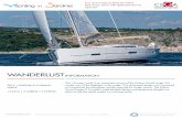 Wanderlust - Yachting in Sardinia€¦ · WANDERLUST 2019 | DUFOUR 412 GRAND LARGE 12,35 M | 3 CABINS | 6 GUESTS INFORMATION This 12-meter yacht is an improved version of the Dufour