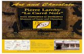 Museum of Cacao and Chocolate - MUCC · Pierre Lamby “Le Carré Noir” from 25/06/2013 to 25/08/2013 Museum of Cacao and Chocolate Art and Chocolate - Prices: Adults 5,50 € Students,
