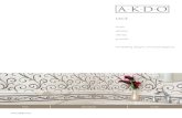 lovely. delicate. refined. graceful. trendsetting designs ... · trendsetting designs, whimsical elegance. Lace Curve Bursa Beige (P) with Thassos (P) MB1004-LACVP0 Lace Curve Carrara
