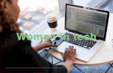 Women in tech - InterQuest Group Ltd · Women in tech. Introduction Key findings 27% of female developers say they would likely consider a career in the tech industry 27% The programming