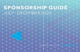 SPONSORSHIP GUIDE 2020... · Industry leaders reflect on how Houston can lead in the evolution of the energy industry amidst historic downturn and global pandemic. Houston is a pioneering