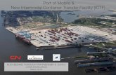 Port of Mobile & New Intermodal Container Transfer Facility (ICTF) · 2017-06-01 · March 2016 Port of Mobile & New Intermodal Container Transfer Facility (ICTF) Prince Rupert Prince