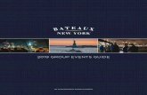 2019 GROUP EVENTS GUIDE - bateauxnewyork.com · BateauxNewYork.com | 888.822.5997 Prices and schedules are subject to change. BOTTOMLESS MIMOSA BRUNCH CRUISE SUNDAY BOARD 11:30am