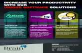 INCREASE YOUR PRODUCTIVITY WITH OUR UNIQUE SOFTWARE … · INCREASE YOUR PRODUCTIVITY WITH OUR UNIQUE SOFTWARE SOLUTIONS SEARCH AND EXECUTE The perfect tool to find the right print